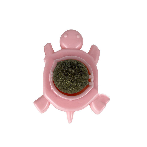 Pet Cat Mint Ball Turtle-shaped Toys