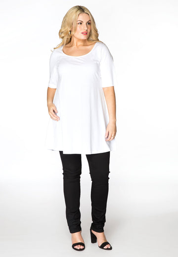 Tunic wide bottom VISCOSE