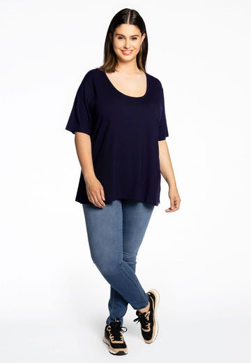 T-shirt A-line VISCOSE