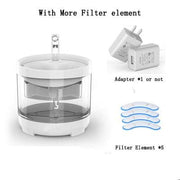 Stainless Steel Automatic Cats Fountain Dispenser Sensor Water Drinking For Pets - Karlaja